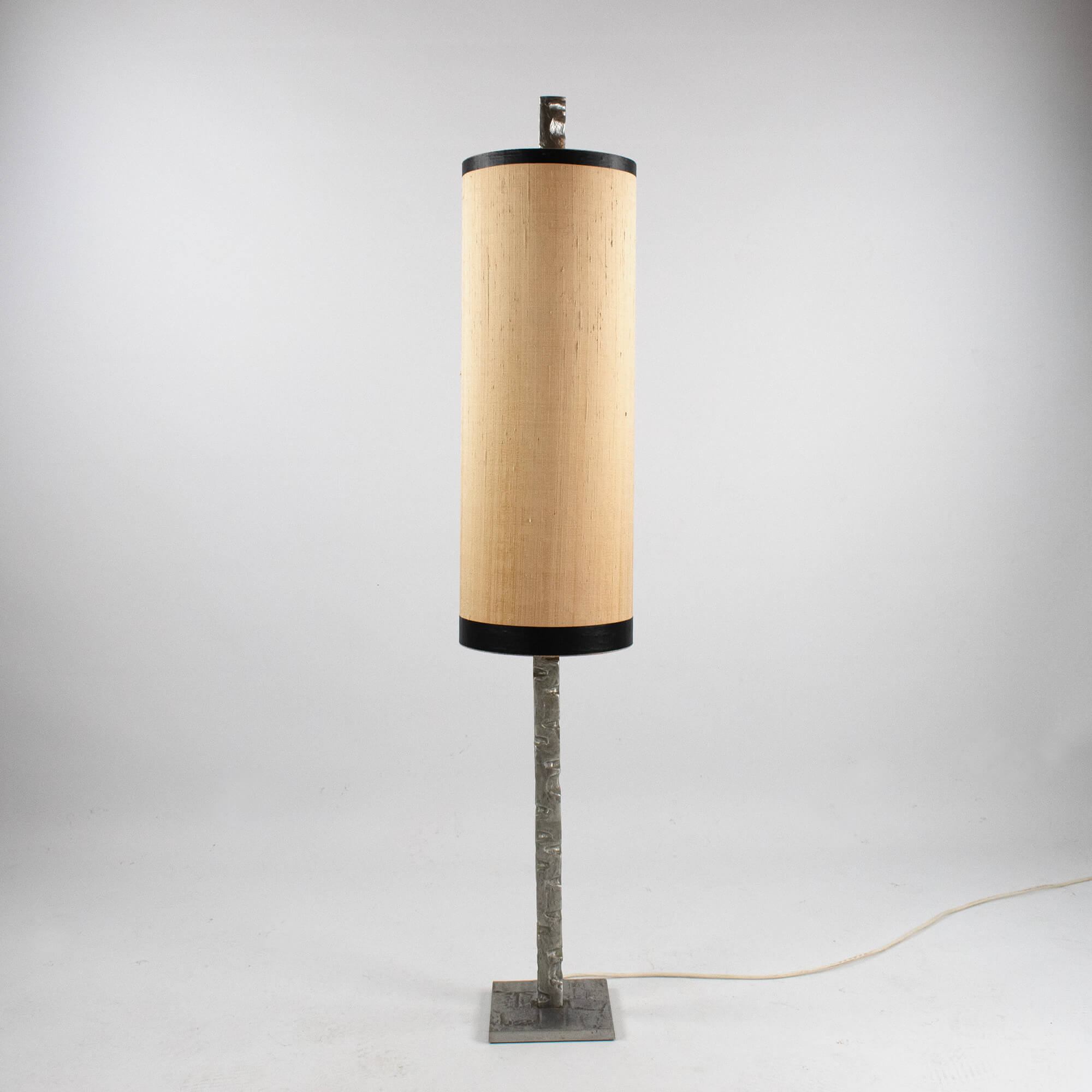 1960s brutalist floor lamp by Hillebrand Leuchten Germany