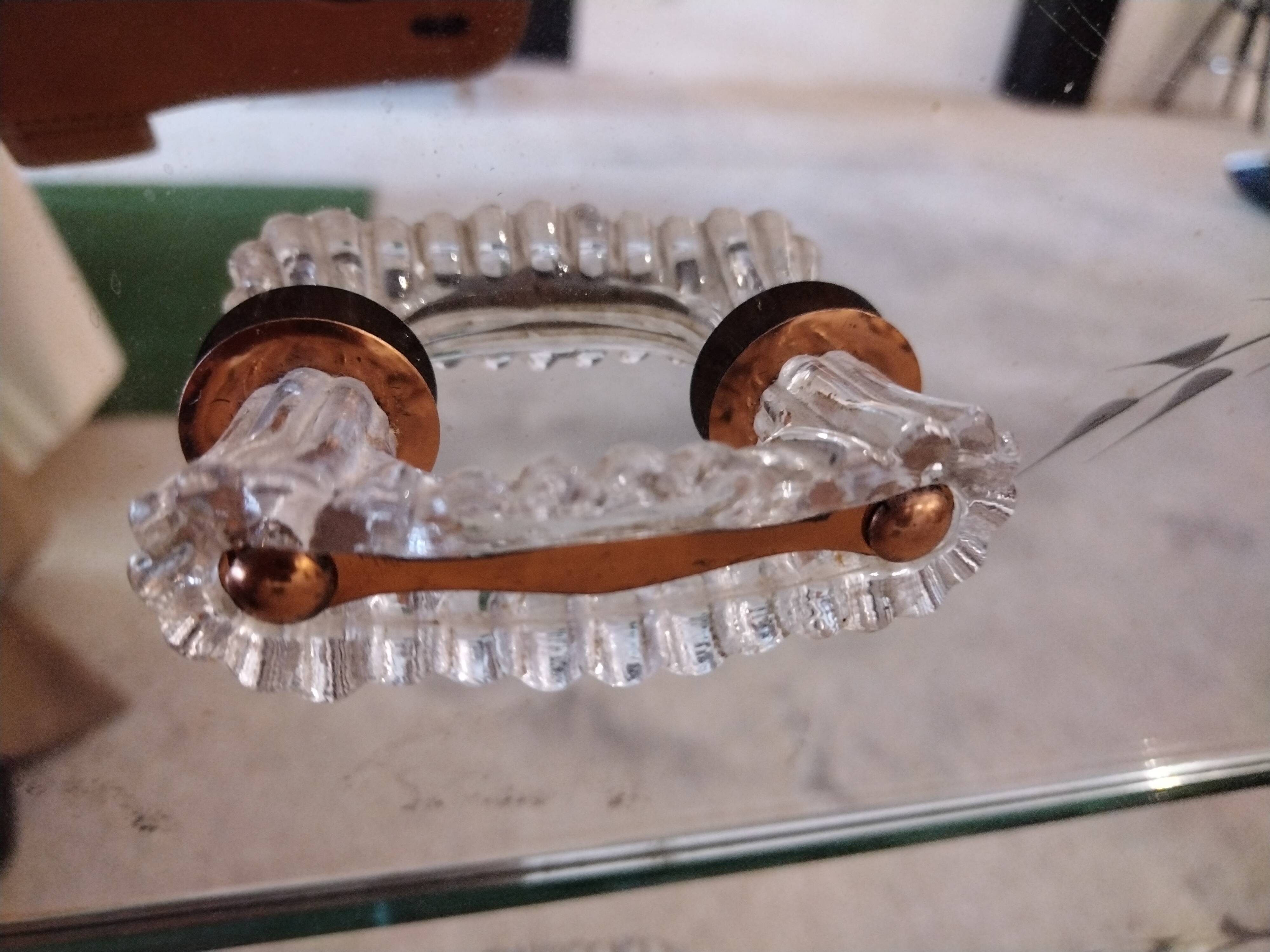 Commode miroir années 50-60