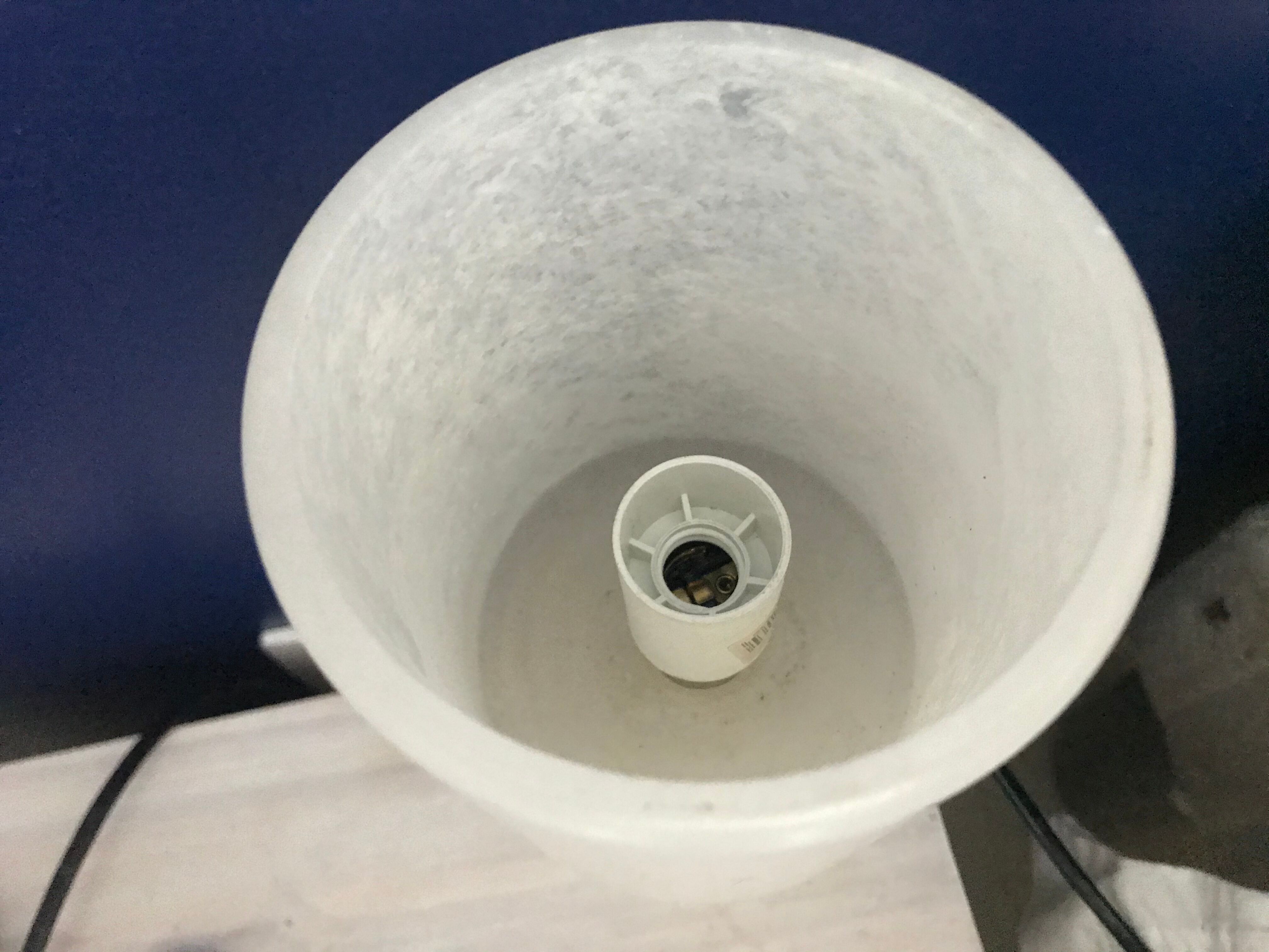 Alabaster table lamp