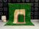 Custom green Moroccan rug 2.5/1.6