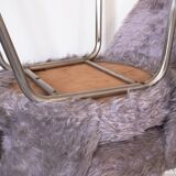 Pair of grey moumoute chairs