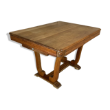 Art Deco oak table with extension 1920