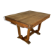 Table en chêne art déco avec rallonge 1920