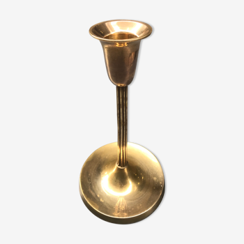 Classic brass candle holder