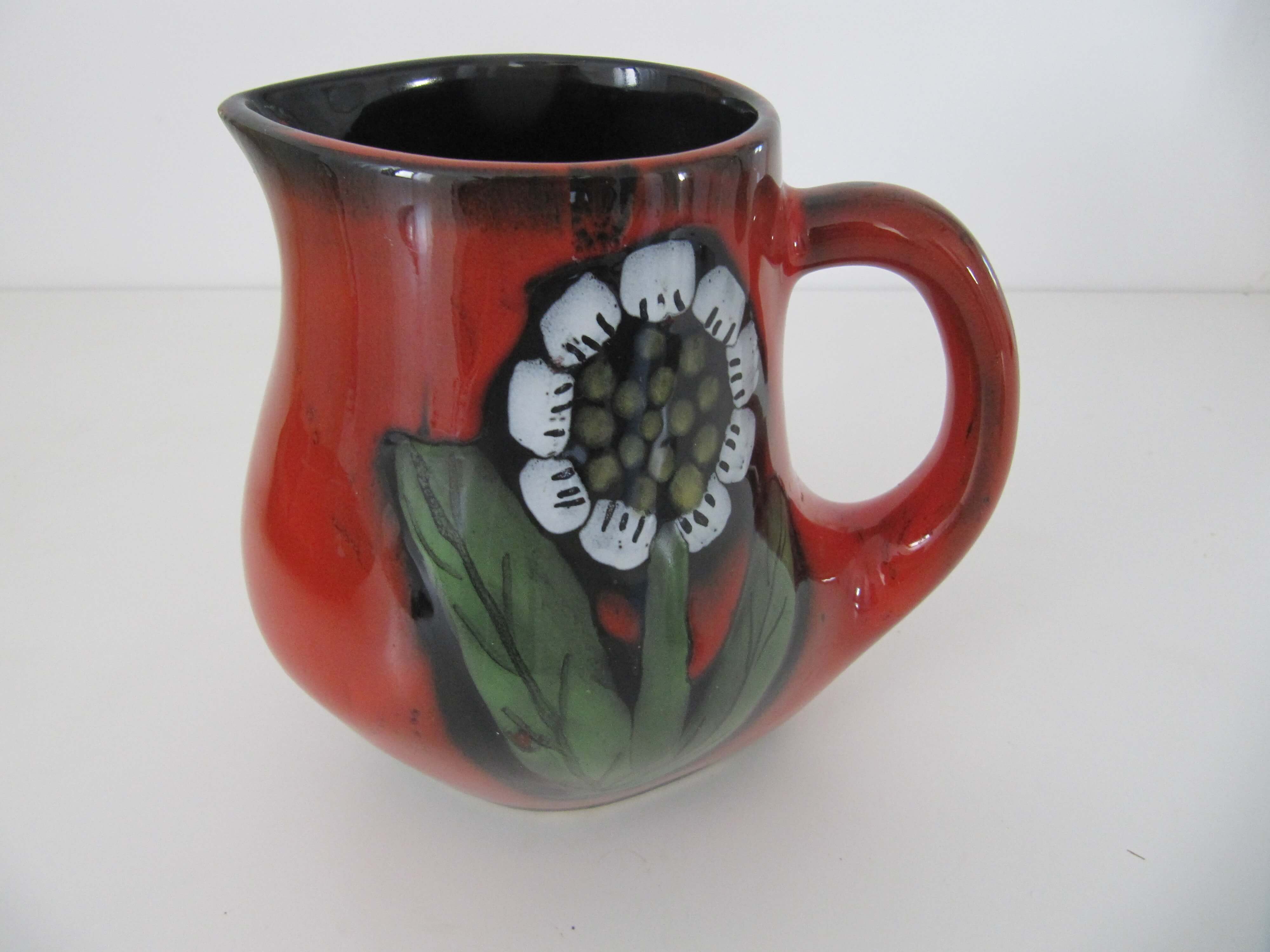 Vintage Bresse ceramic pitcher