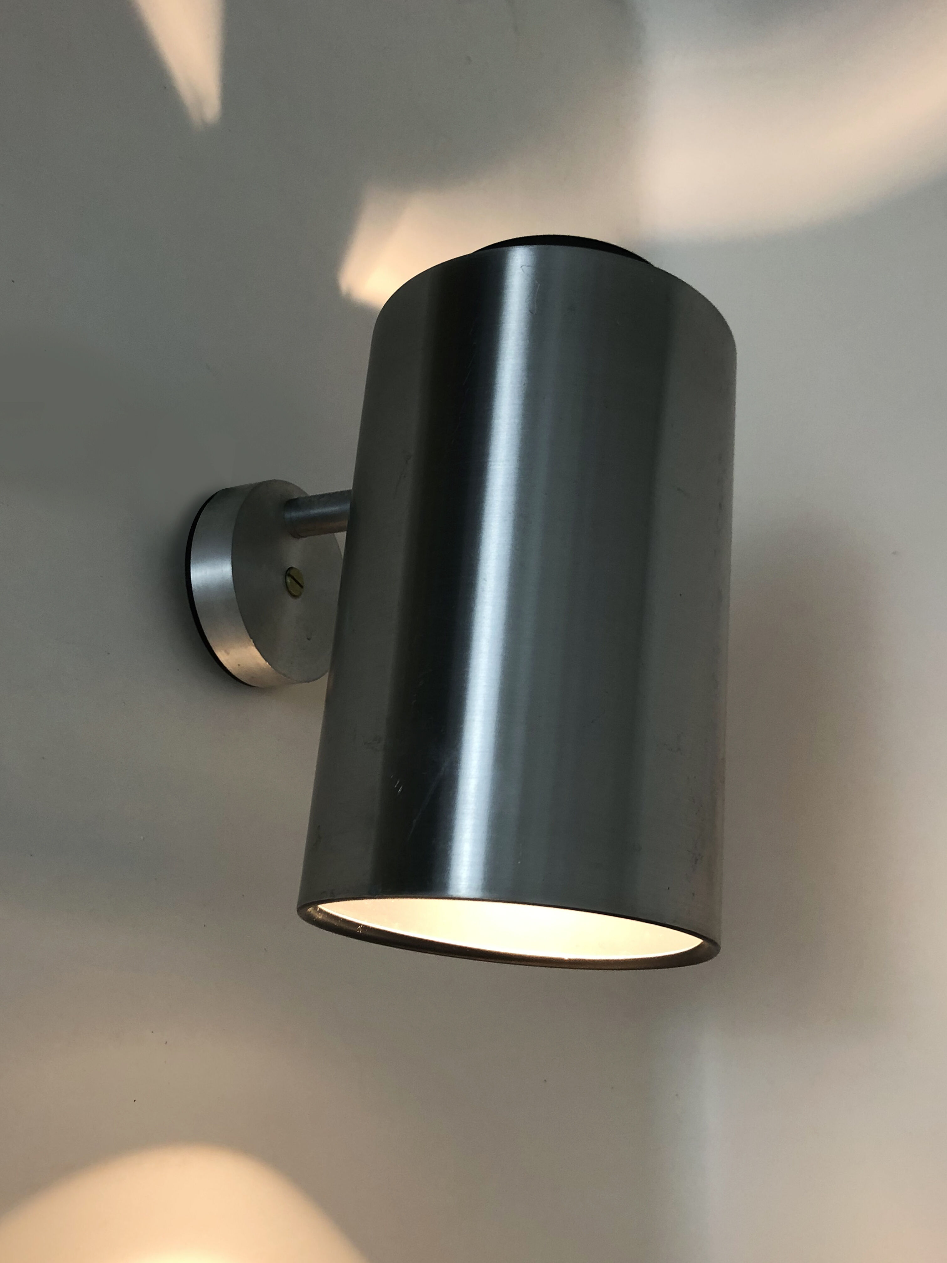Pair of adjustable wall lights philips made in holland, 70s