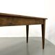 Farm table with tapered legs, 1950s