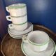 Vintage 70s Arbona Tours cups and saucers (set of 4)