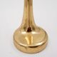 Asymmetrical brutalist flower vase in bronze by Heinz Goll, 1960s.