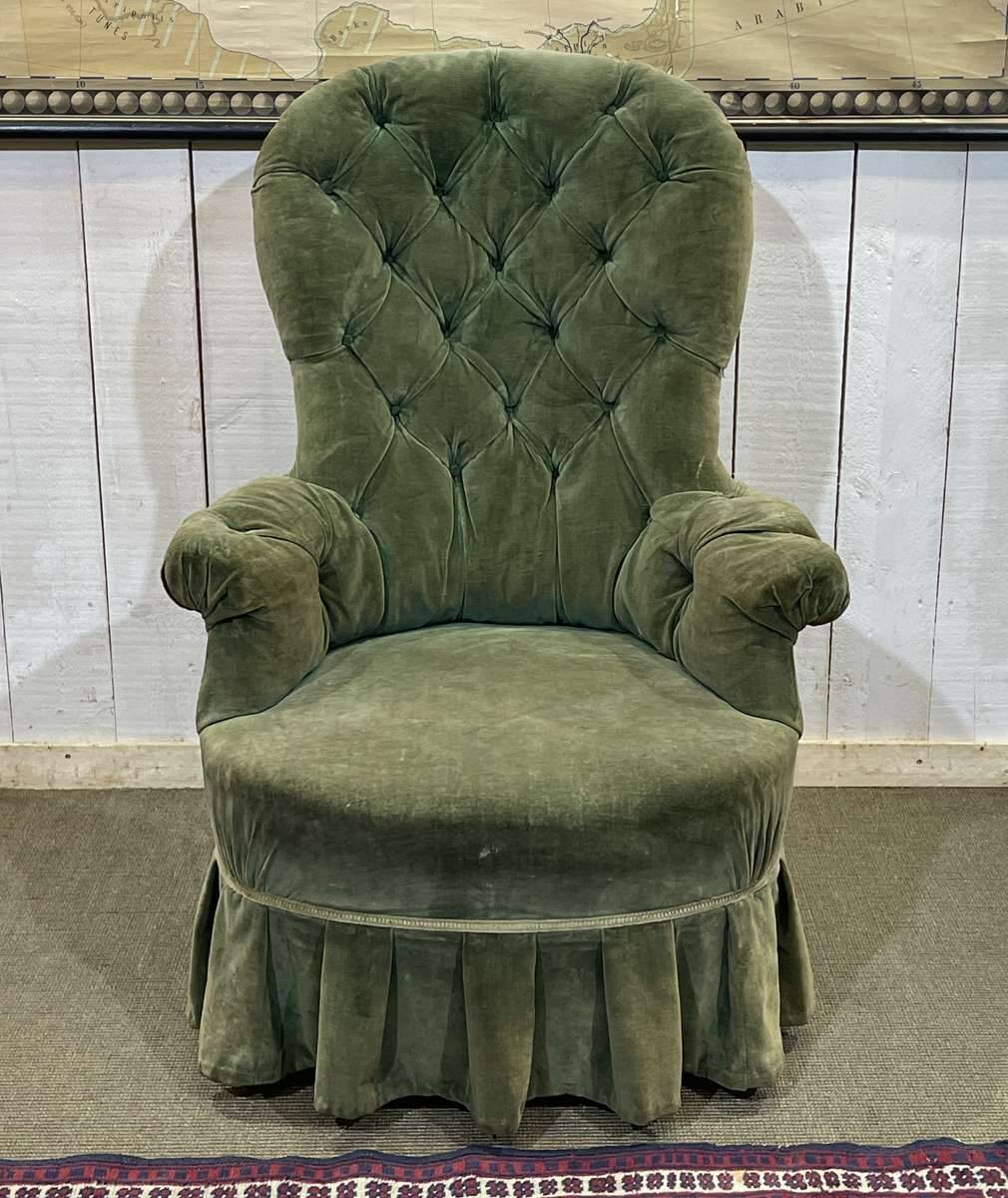 Napoleon III armchair, late 19th century