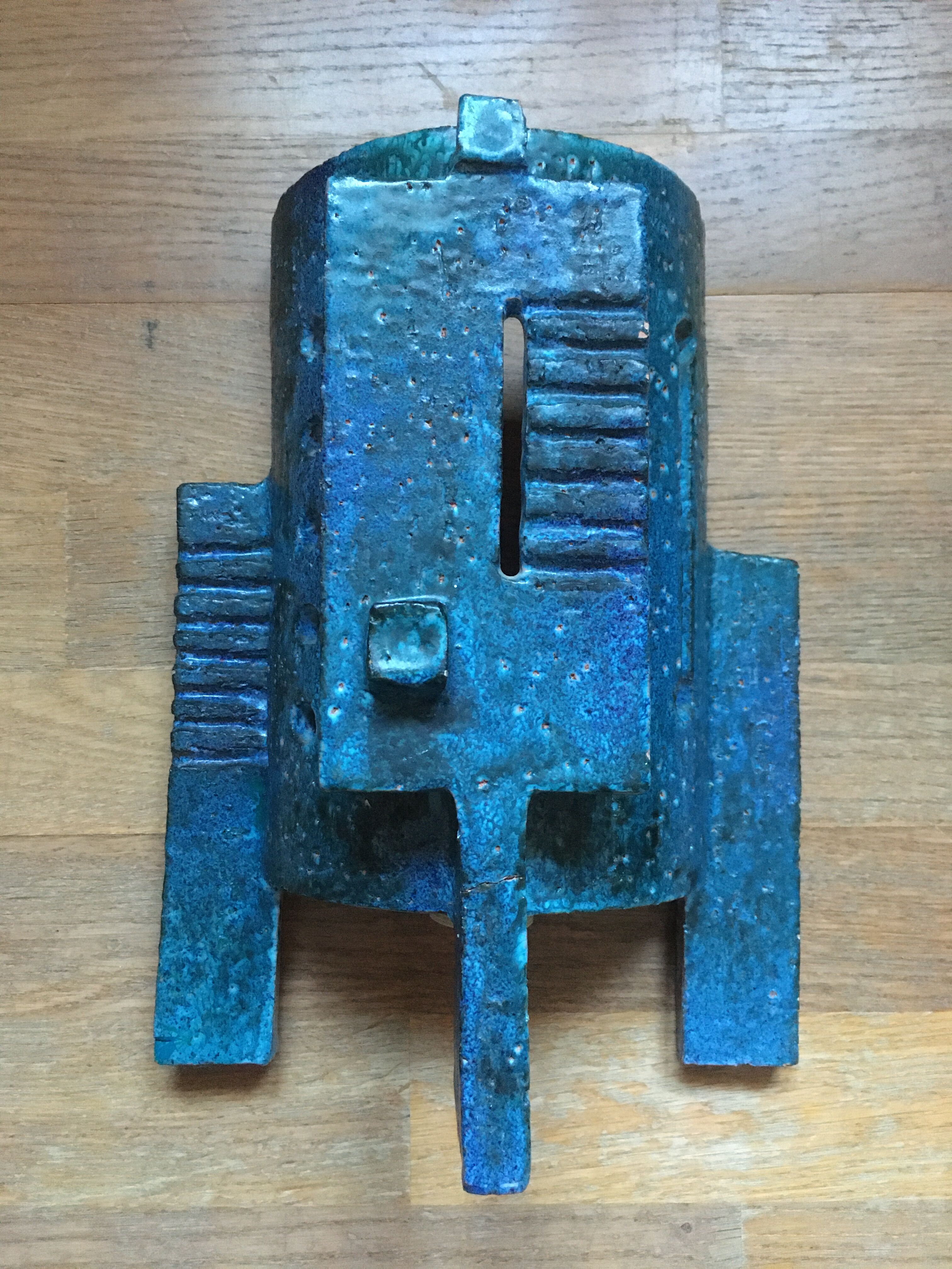 Ceramics sconce by Louis Yves Bonnet, 1950s
