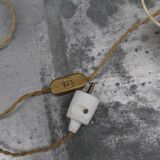 Clichy glass lamp foot