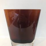 Vase cristal ocre, 1970