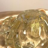 Murano blown glass bowl empty pocket