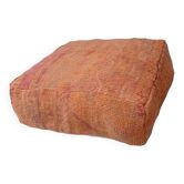 Handmade Berber pouf in wool 60 X 60 X 20 CM