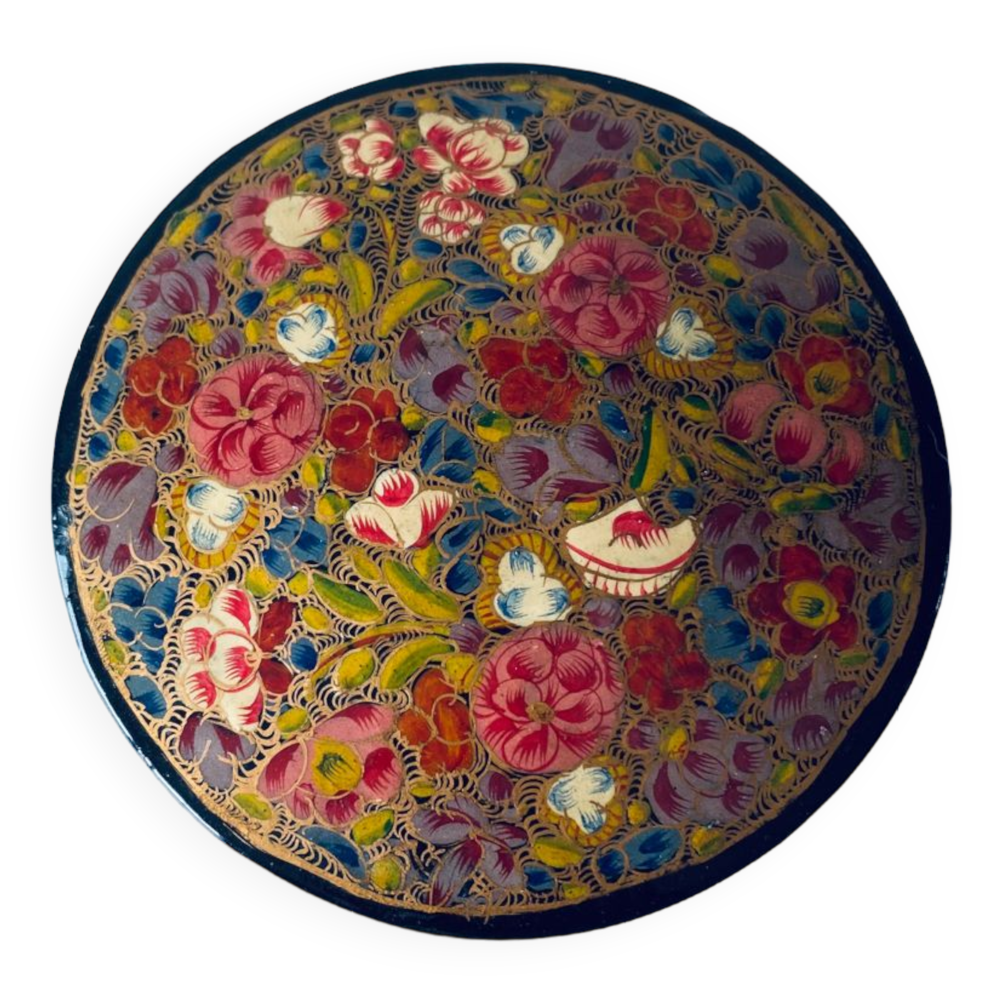 Indian papier-mâché box
