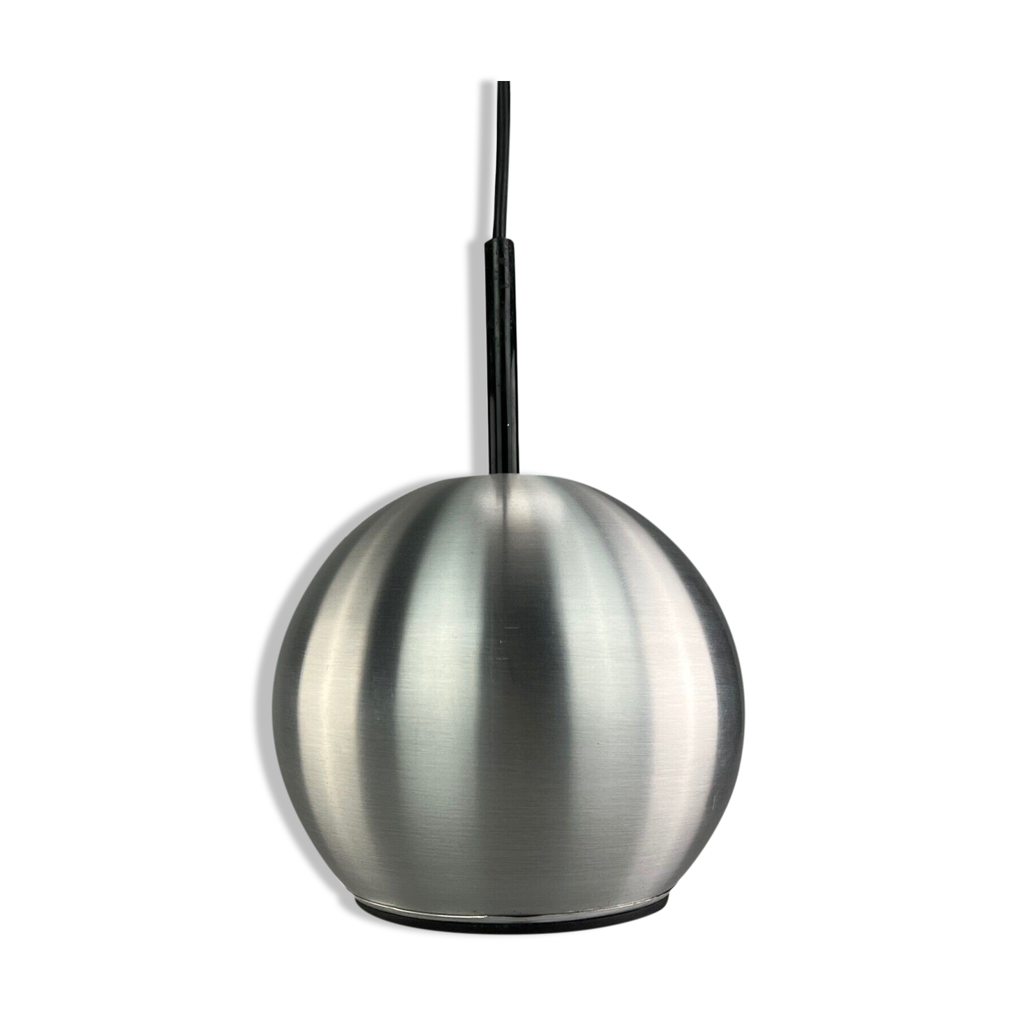 60s 70s Erco ceiling lamp ceiling light ball lamp metal aluminum