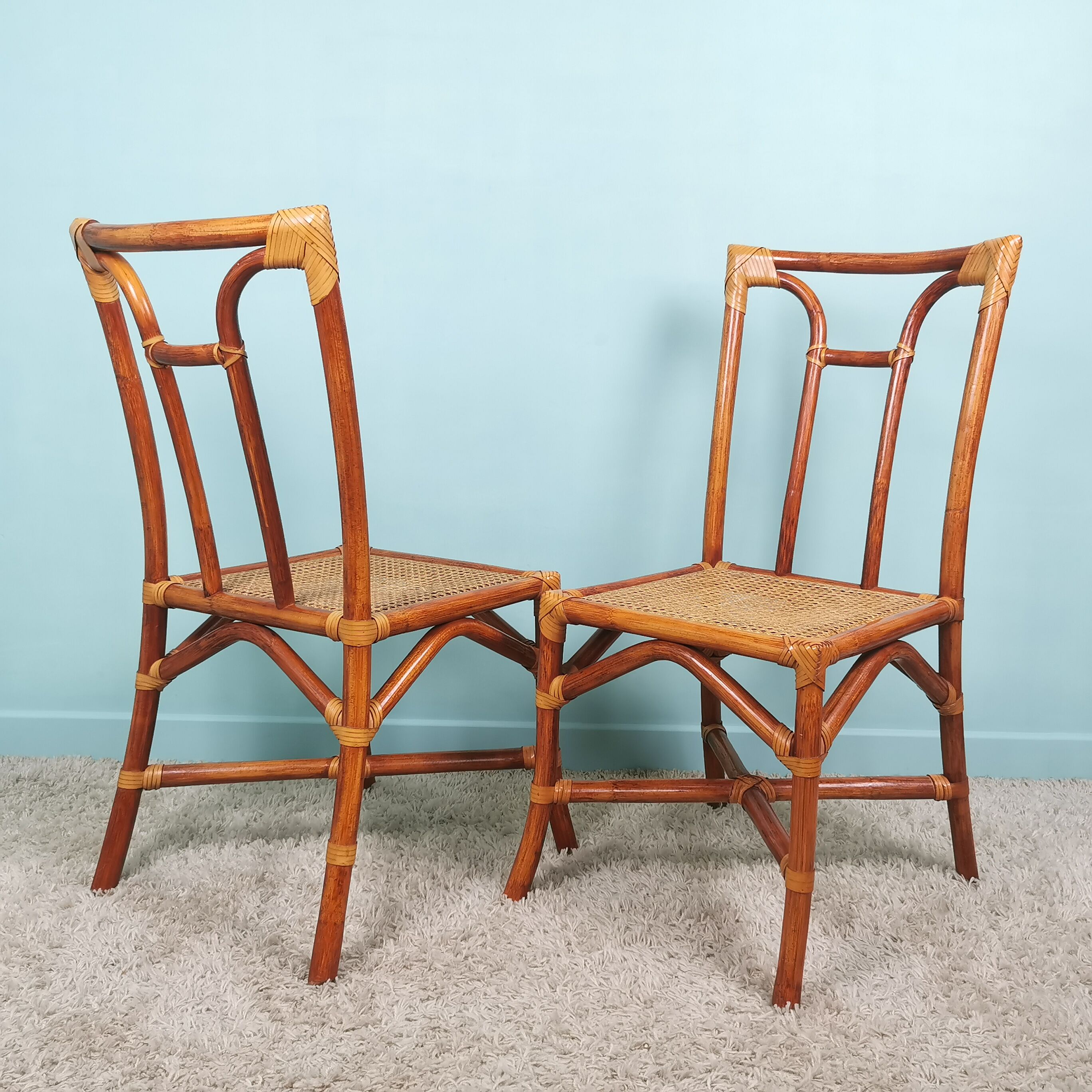 Maugrion console table and 2 chairs