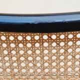 Armchair Cesca B64 black and wicker