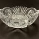 6 cut glass cups