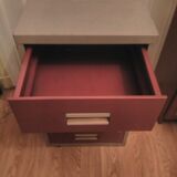 Metal office storage cabinet