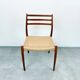 Ensemble de 6 chaises modèle 78 en teck par Niels O. Møller