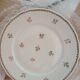 A lot of old white and gold porcelain plates T de F.