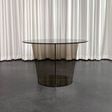 Smoked glass coffee table