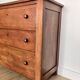 Antique solid wood chest of drawers