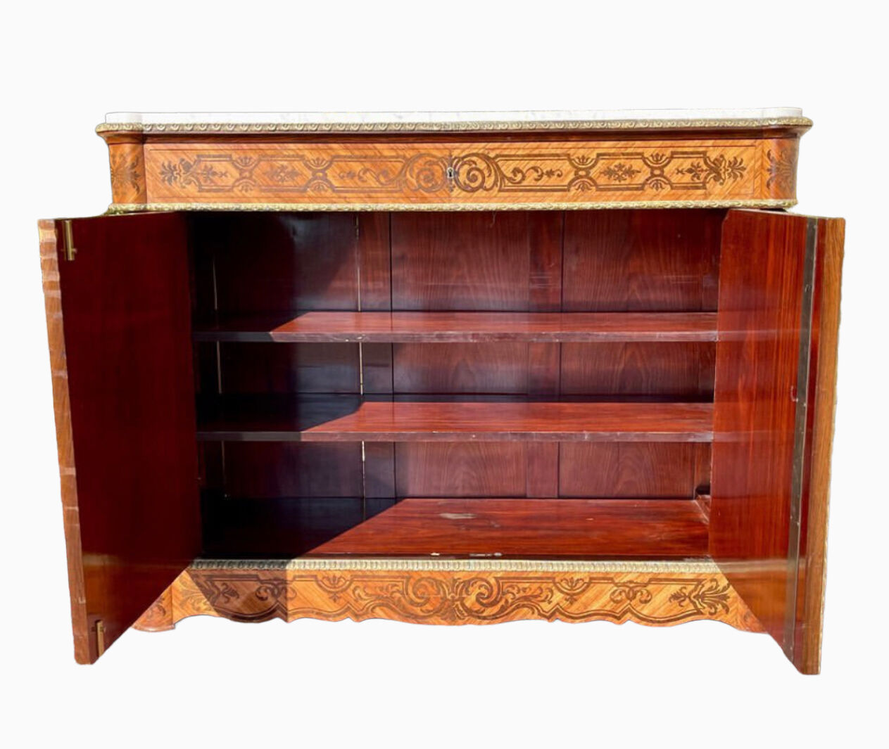 Napoleon III Marquetry Buffet
