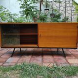 Enfilade années 60 pieds compas