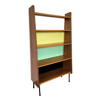 Vintage "Alta" bookcase by Fonteneau style Pierre Guariche