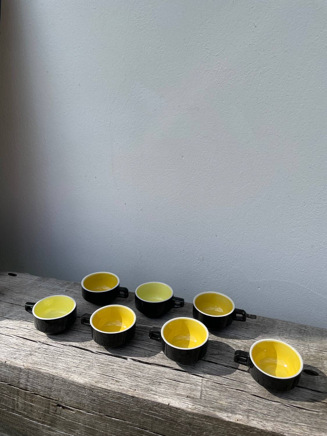 Biarritz ceramic bistro coffee cups