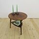 Table basse ronde en palissandre, Danemark 1960