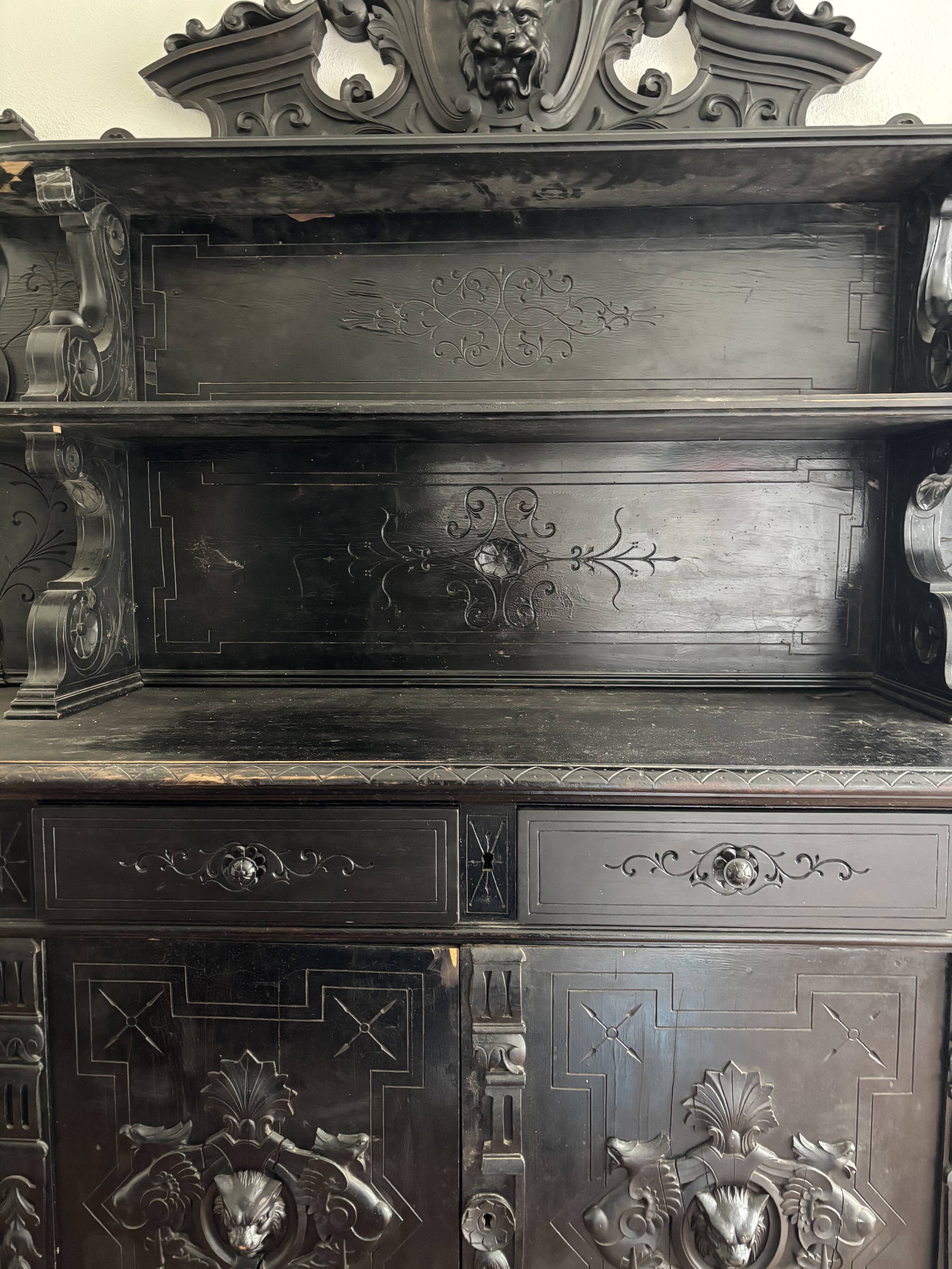 Napoleon III period sideboard