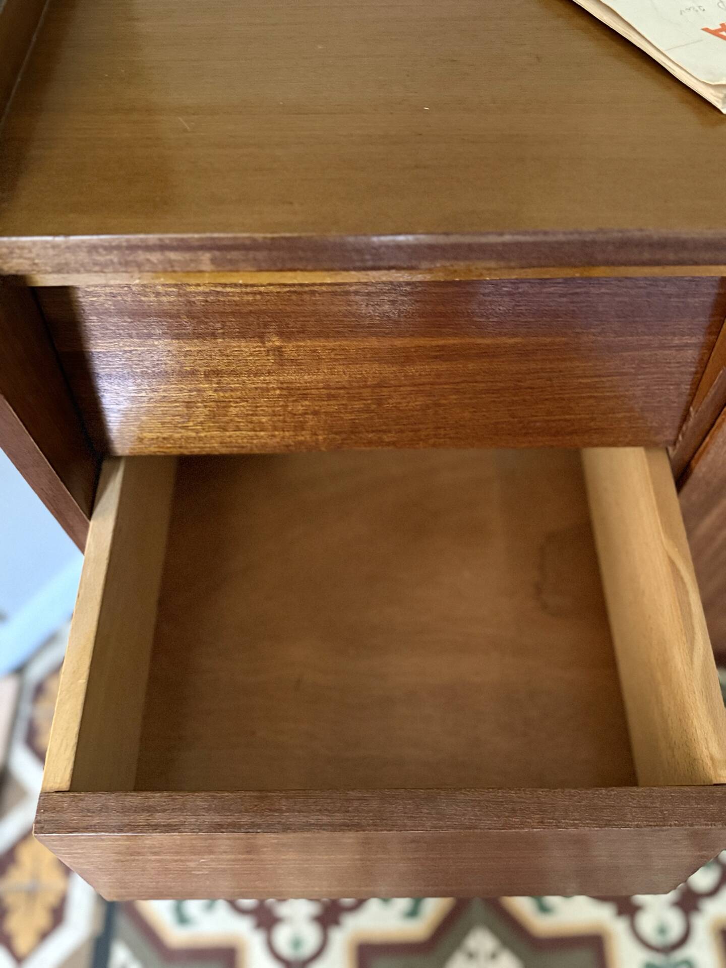 Scandinavian sideboard & functional Bernina machine
