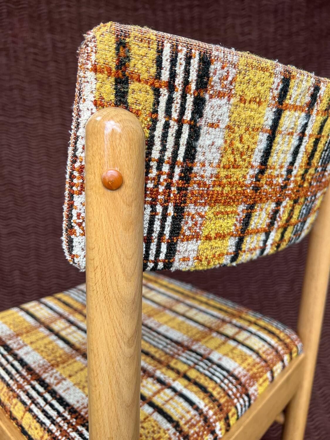 Table + 6 chaises baumann vintage 1970