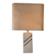 Lamp in carved limestone 1970/80