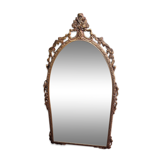 Miroir  laiton oval