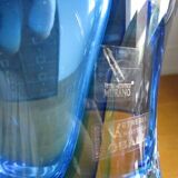 Murano - large bottle signed luigi onesto - oball glassware