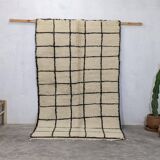 Moroccan Berber wool rug 233 x 143 cm