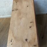 Wooden chest of drawers iron handles