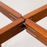 Pair of Danish Teak Model 4508 Tray Tables by Fritz Hansen, 1950s