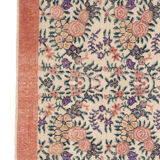 Vintage Turkish Sparta Floral Rug, 1970s