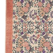 Vintage Turkish Sparta Floral Rug, 1970s