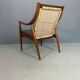 Peter Hvidt& Orla Mølgaard-Nielsen FD146 Cane Back Easy Chair, Denmark