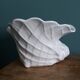Ceramic conch shell, plant pot or trinket dish.