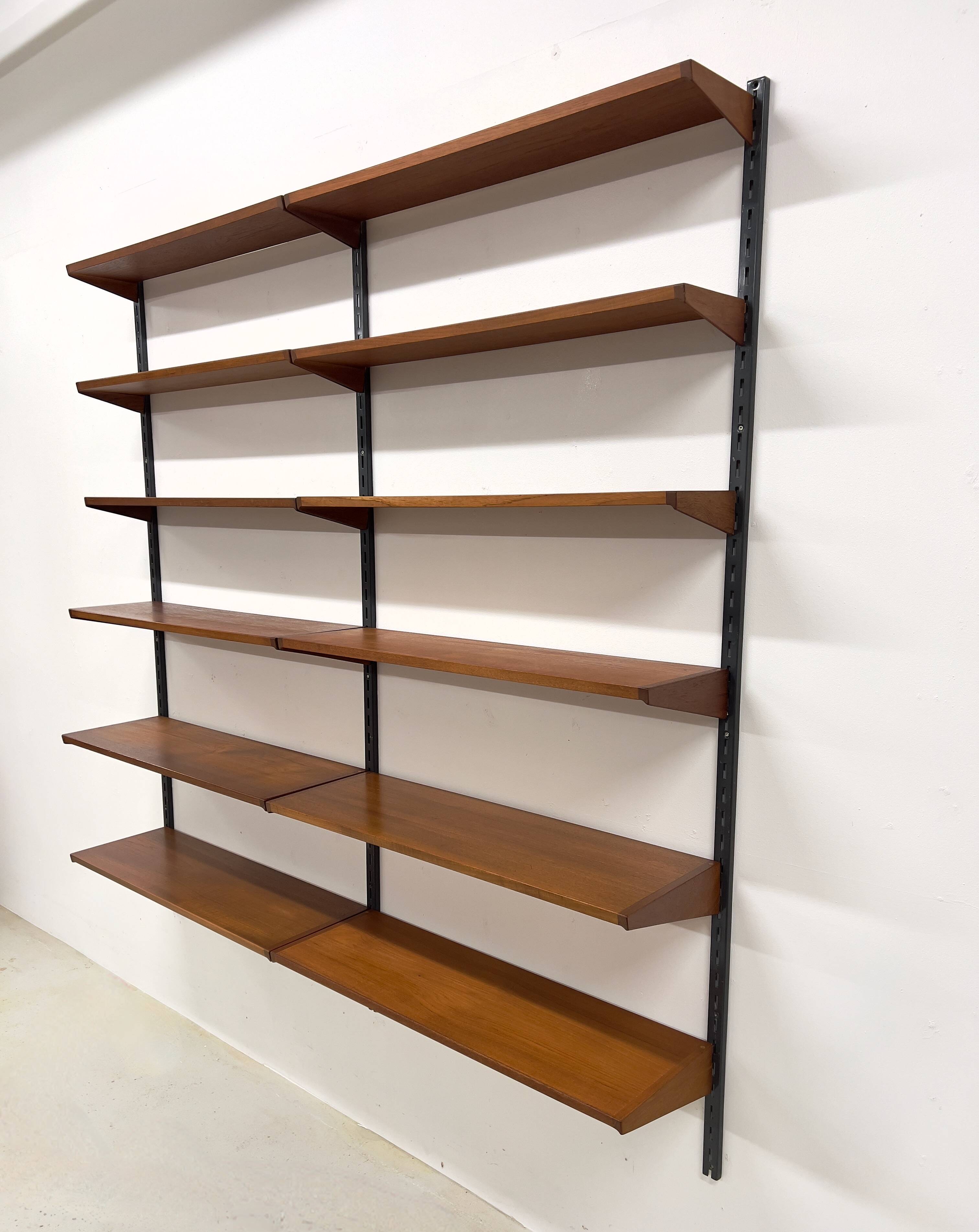 Teak Shelving System By Kai Kristiansen For Feldballes