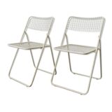 2 Ted folding chairs by Niels Gammelgaard for Ikea