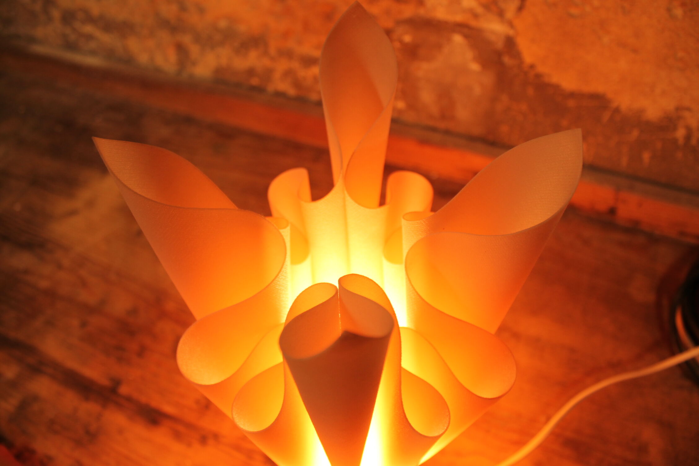 Former Georgia Jacob lamp model Ophélie